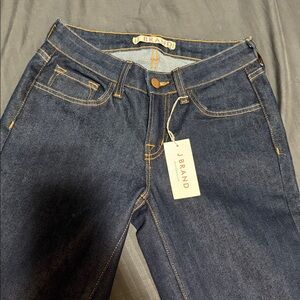 NWT J Brand Curvy Bootleg Bombshell Indigo 27